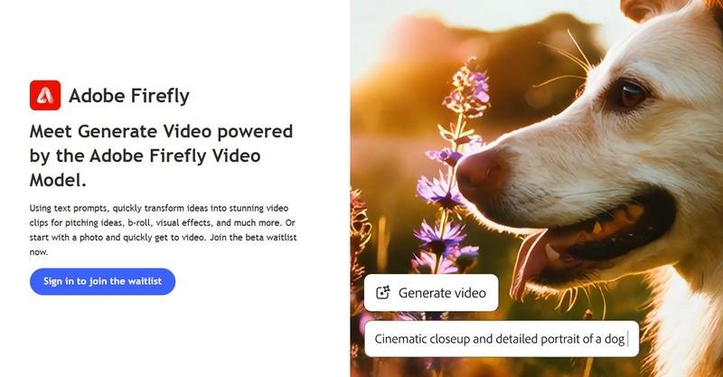 Adobe Image to Video AI Generator