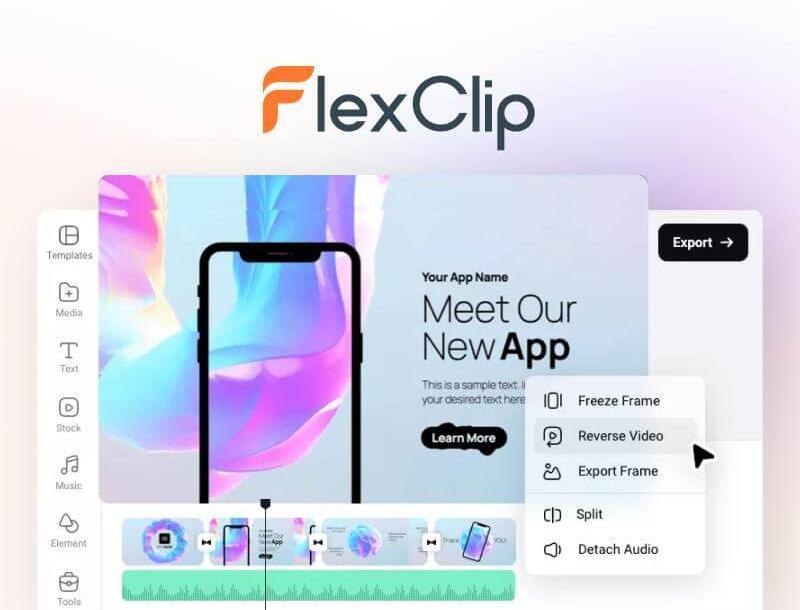 FlexClip AI Video Generator